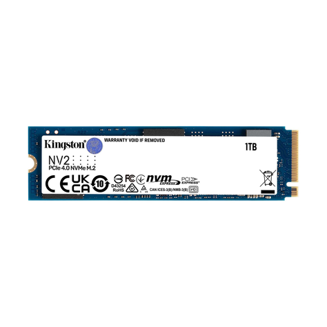 Disco Duro SSD Kingston NV2 M.2 1TB PCie 4.0-1