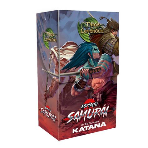 Kit de Batalla: Katana - Espiritu Samurai Nueva Era Myl-0