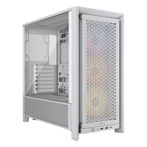 Gabinete Corsair FRAME 4000D RS ARGB - Blanco-0