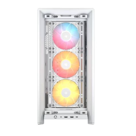 Gabinete Corsair FRAME 4000D RS ARGB - Blanco-1