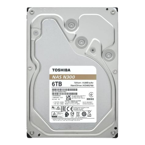 Disco Duro Interno Toshiba N300 para NAS 6TB-1