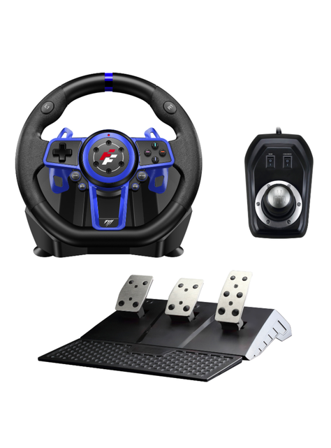 Volante Simulador Susuka Wheel Flashfire para ps3/4/5 xbox one-0