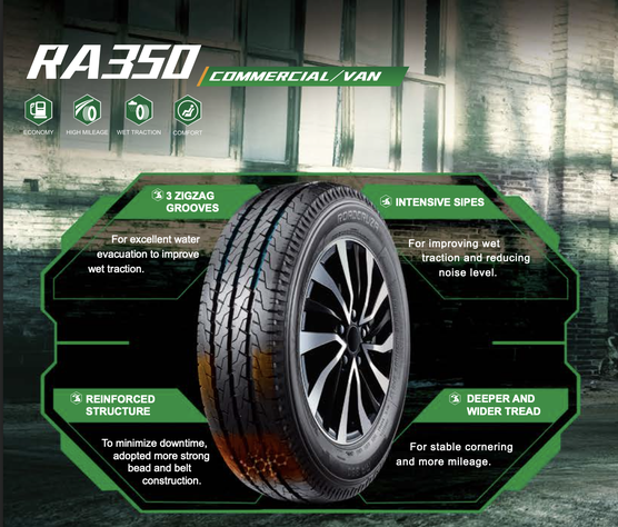 Neumatico 215/60R17 HT RA350 8PR Roadcruza-2