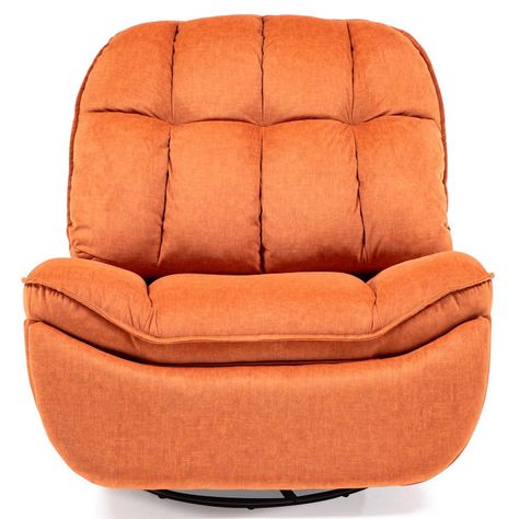 BERGER MILANIUM ORANGE: GIRATORIO, MECEDOR Y RECLINABLE-3