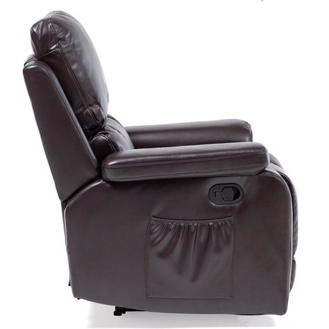 Bergere reclinable 8 puntos de vibromasaje, calefaccion y control remoto-5