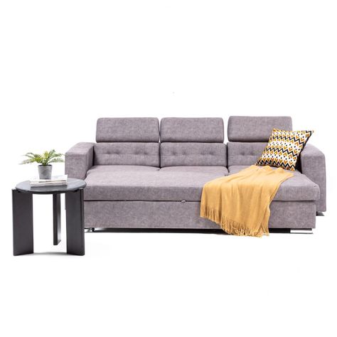 SOFA CAMA LIGHT BROWN: BIDIRECCIONAL, ALTURA ADAPTABLE-1