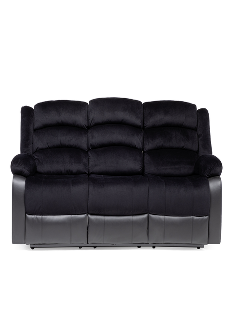 SOFA RECLINABLE CON POSAVASOS BLACK VENOM-2