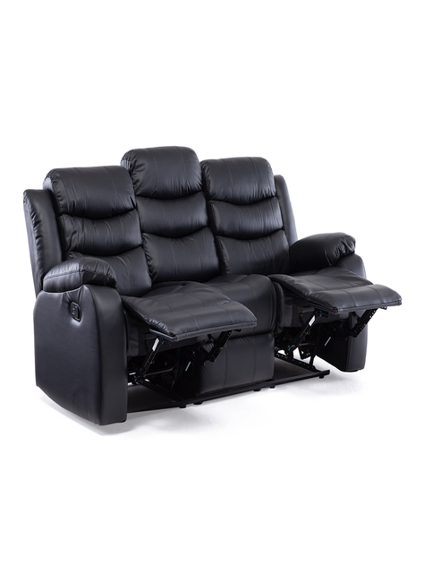 SOFA 3 CUERPOS SANTI BLACK CON POSAVASOS-2