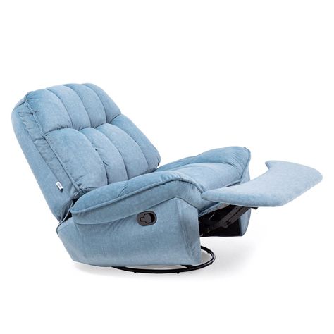 BERGER MILANIUM BLUE: GIRATORIO, MECEDOR Y RECLINABLE-4