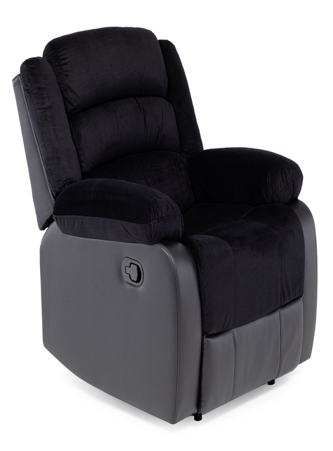 BERGERE RECLINABLE BLACK VENOM-2