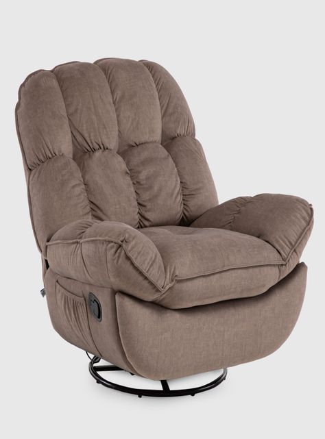 BERGERE MILANIUM BROWN: RECLINABLE, GIRATORIO Y MECEDOR-2