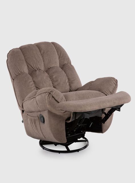 BERGERE MILANIUM BROWN: RECLINABLE, GIRATORIO Y MECEDOR-4