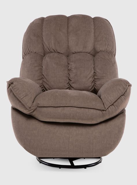 BERGERE MILANIUM BROWN: RECLINABLE, GIRATORIO Y MECEDOR-1