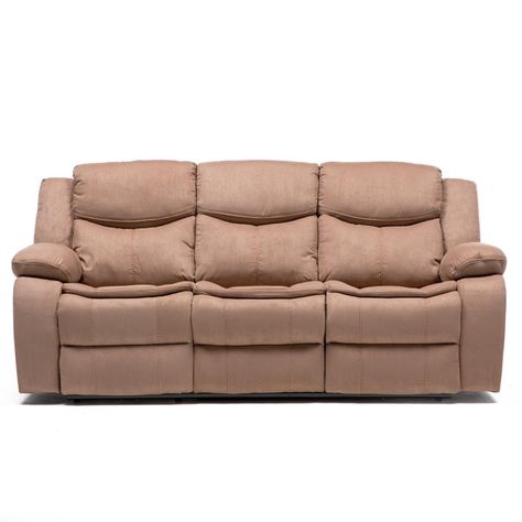 Sillon 3 cuerpos mocha reclinable electrico + usb -6