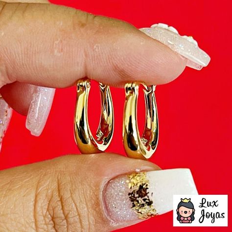 AROS ARGOLLAS BOTE ORO AMARILLO 18K INFLADO-5
