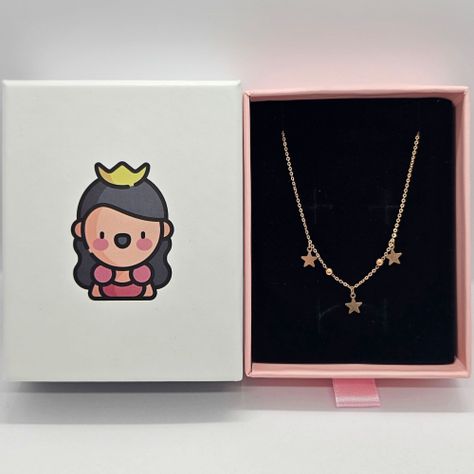 PULSERA PELOTITAS 3 ESTRELLAS  ROSE GOLD 18K-5