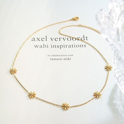 Collar Baño Oro 18k Margaritas-1