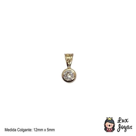 Colgante Punto De Luz Oro 18k-2