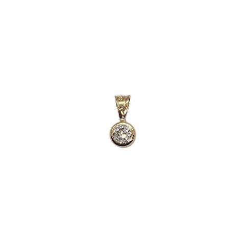 Colgante Punto De Luz Oro 18k-0