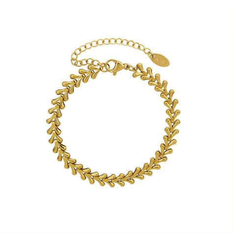Collar Baño Oro Amarillo 18k Diseño V-0