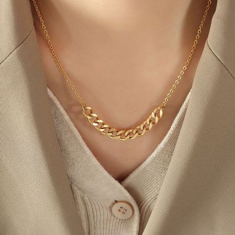 Collar Baño Oro 18k Diseño Grumet-4