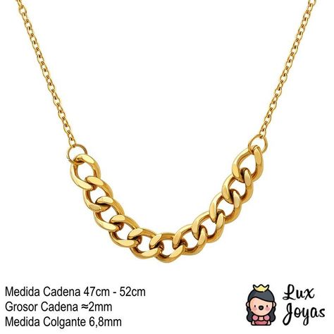 Collar Baño Oro 18k Diseño Grumet-5