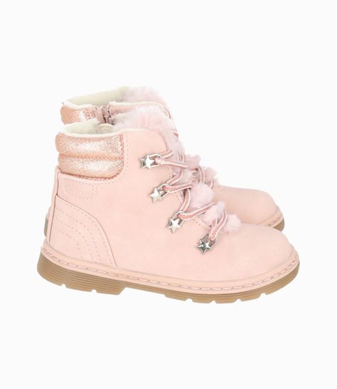 Botín bebés básico rosado 4 Kids-1