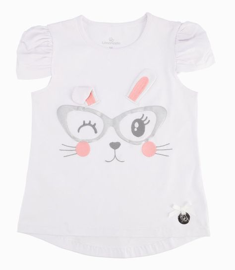 Polera Niña Con Conejo-9
