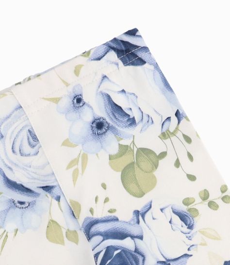 Conjunto Recién Nacida Con Tul y Flores Limonada Azul Marino-2