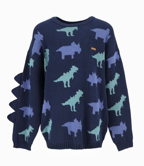 Chaleco niño con dinosaurio azul marino Black and Blue-0