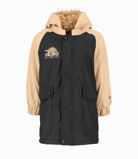 Chaqueta niño de dinosaurio negro Black and Blue-0