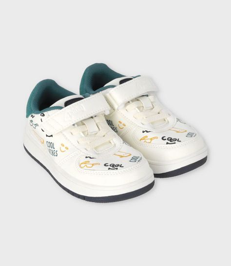 Zapatilla bebés urbano blanco 4 Kids-0