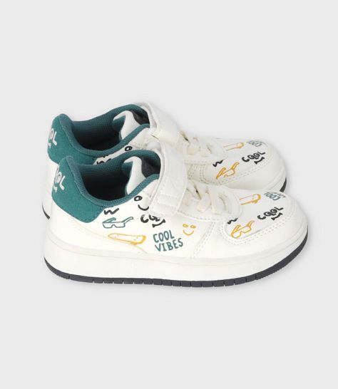 Zapatilla bebés urbano blanco 4 Kids-1