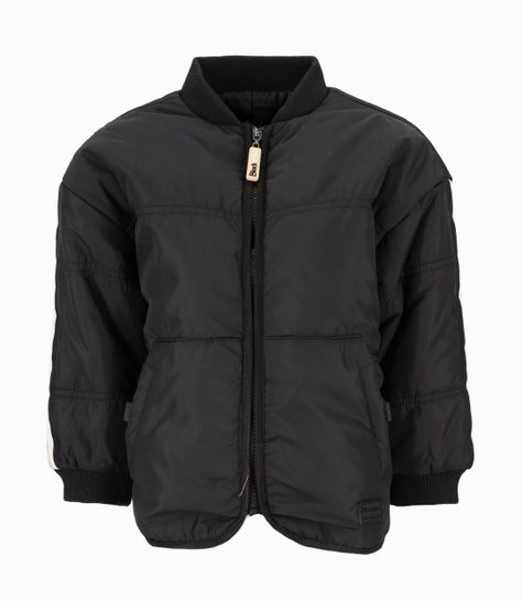 Parka niño bomber negro Black and Blue-0