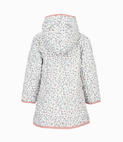 Parka bebés animal print palo rosa Limonada-1