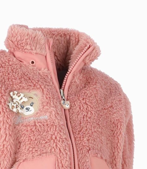 Chaqueta bebés básica palo rosa Limonada-2