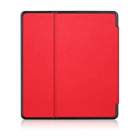 Funda Fibra Kindle Oasis Color Rojo-1