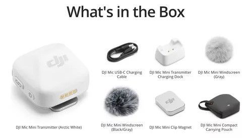 DJI Mic Mini Transmitter Artic White-2