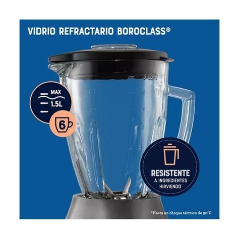 Licuadora Oster Vaso Vidrio 6 Velocidades Pulso-4