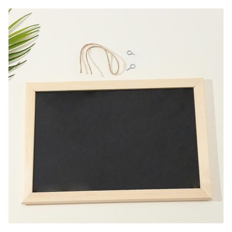 Pizarra Negra Portátil 20cm x 30cm-2
