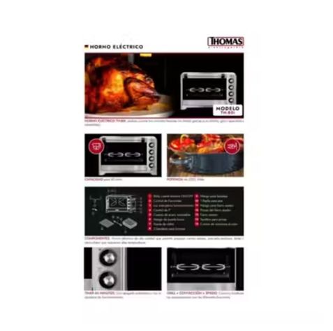 Horno Eléctrico TH-80I 80 Litros-1
