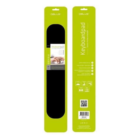 Apoya Muñecas Gel Memory Foam Pad Negro-2