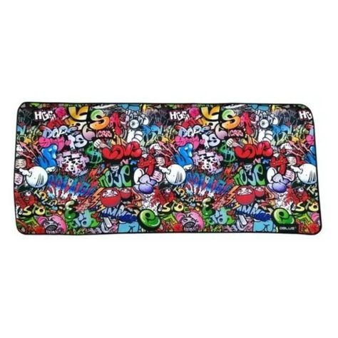 Mouse Pad Gamer Xxl Antideslizante Alfombrilla Raton 90x40cm Urban-0