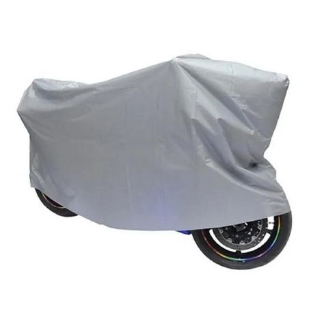 Carpa Cubre Moto Impermeable Xl 140*240cm Gris-1
