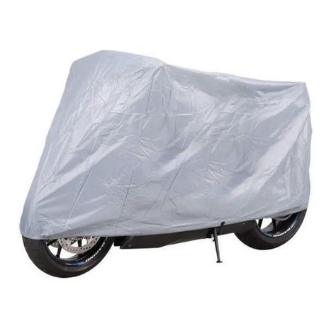 Carpa Cubre Moto Impermeable Xl 140*240cm Gris-0