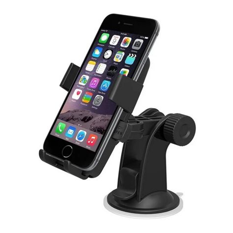 Soporte Para Celular Auto Ventosa Ajustable-0