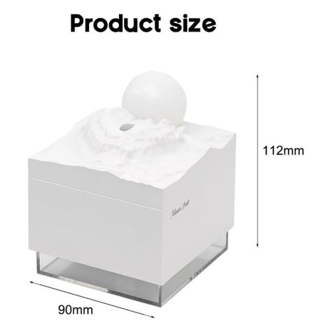 Humidificador de mesa capacidad 300ml Aromaterapia para el hogar-2