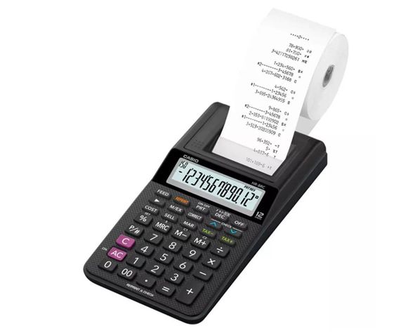 CALCULADORA CASIO CON ROLLO 10 FUNCIONES-0