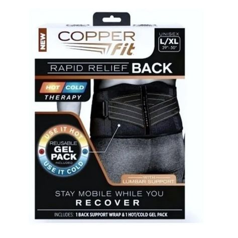 Cinturon Soporte Lumbar Espalda Baja Ajustable L/XL-0