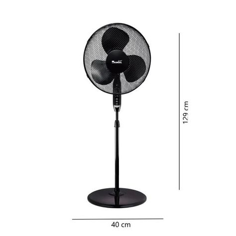 Ventilador Pedestal Control Remoto 16 Pulgadas Kendal-1